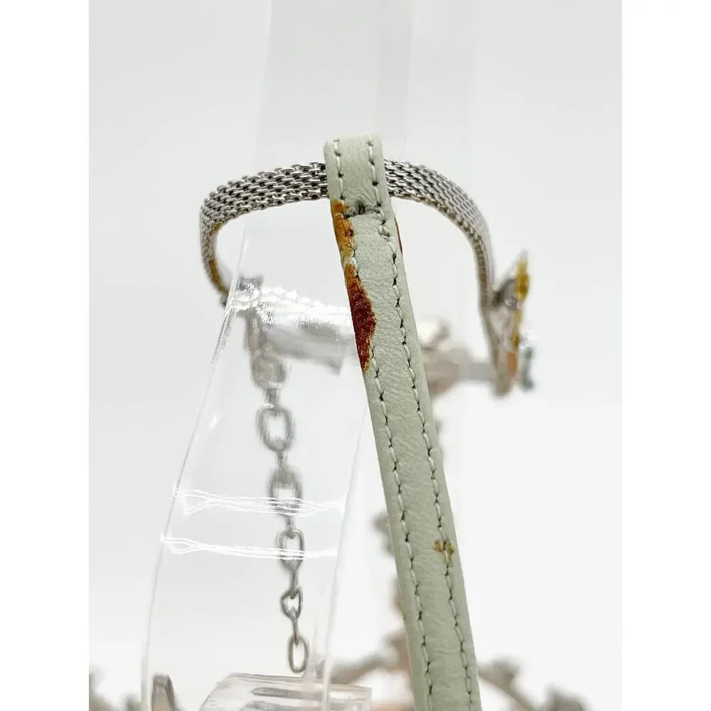 Giuseppe Zanotti Vintage Mint Green Crystal Floral T Strap Heeled Sandals US 7.5